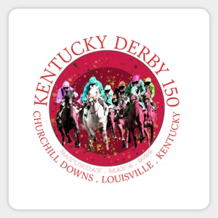 Kentucky Derby 150 design Sticker